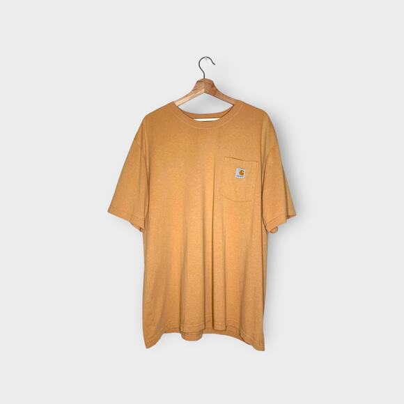 Carhartt Distressed Pocket Tee – Yellowstone Heather | XL - Picture 1 of 7